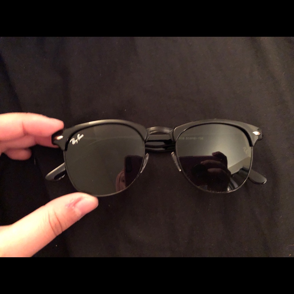 RayBan Clubmaster All Black Sunglasses